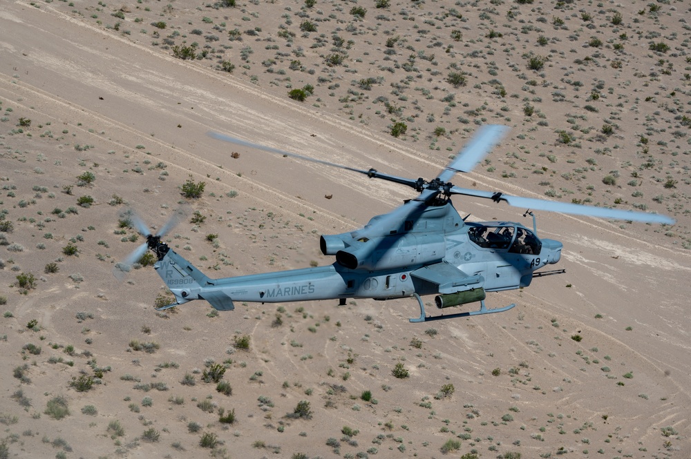 U.S. Marine HMLA-755 Joint Training