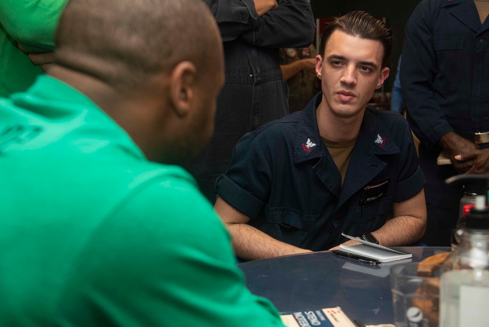 USS Ronald Reagan (CVN 76) Mentorship Mondays