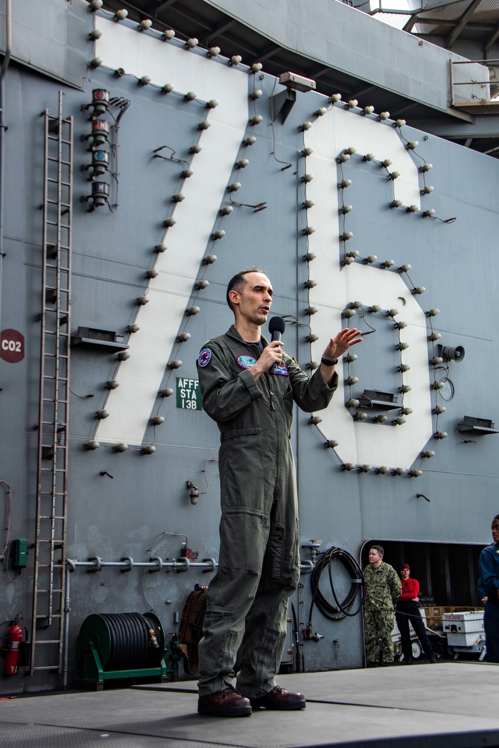 USS Ronald Reagan (CVN 76) Frocking Ceremony