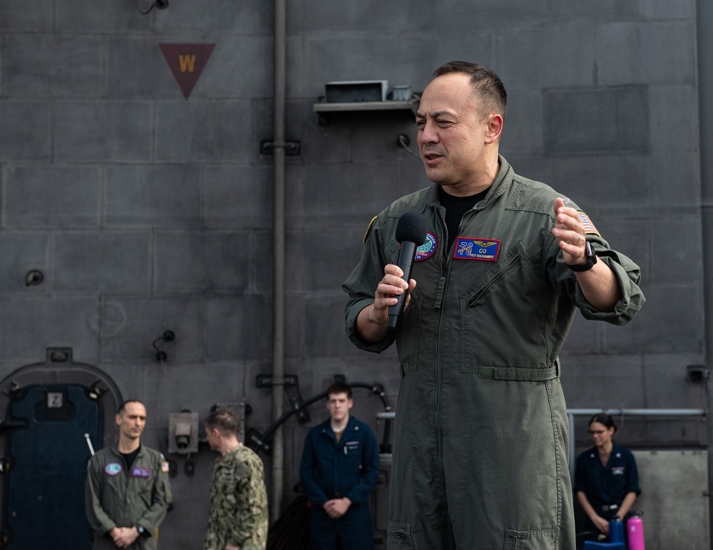 USS Ronald Reagan (CVN 76) Frocking Ceremony