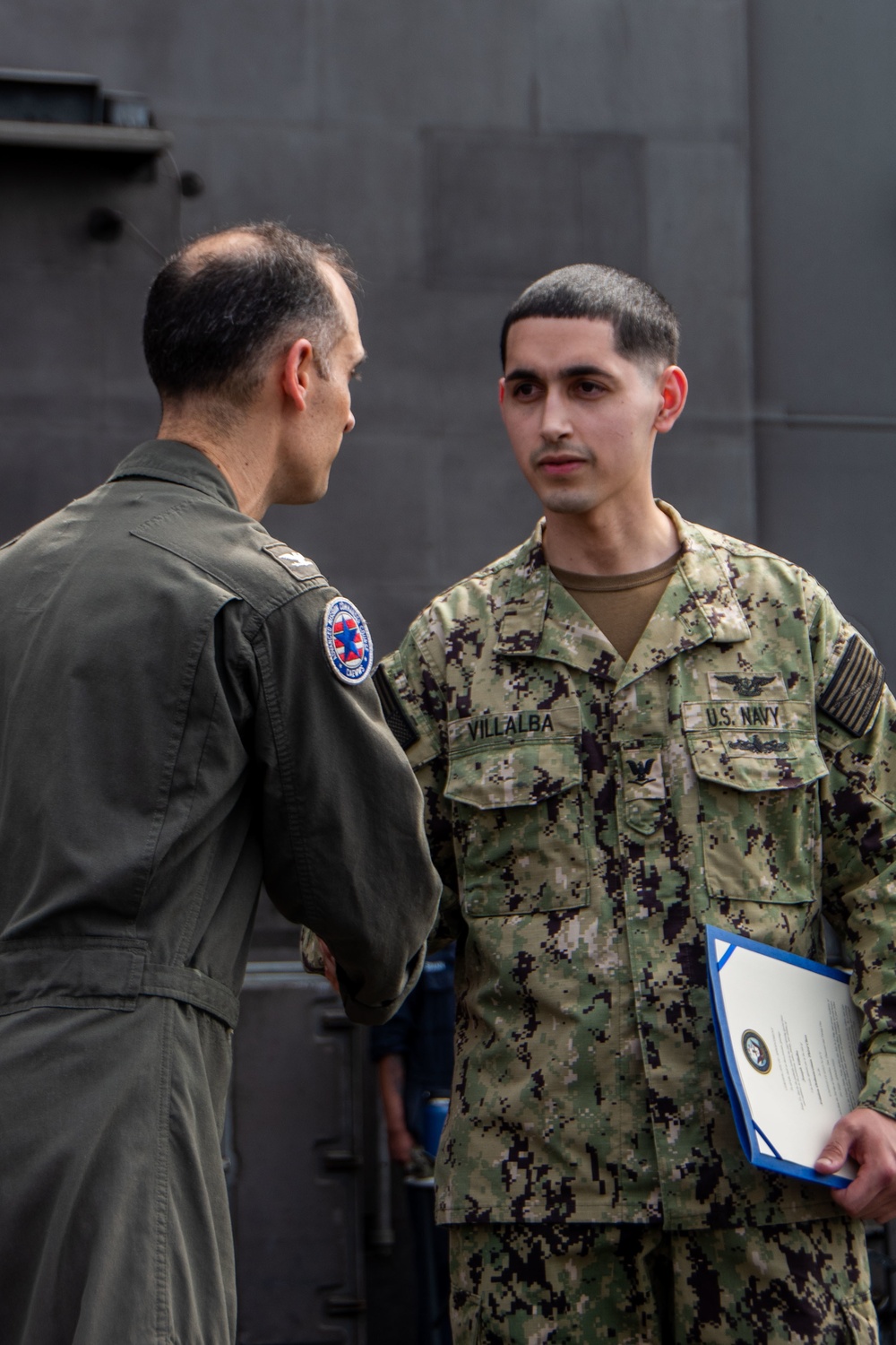 USS Ronald Reagan (CVN 76) Frocking Ceremony