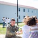 Task Force McCoy Soldier spends time with evacuees