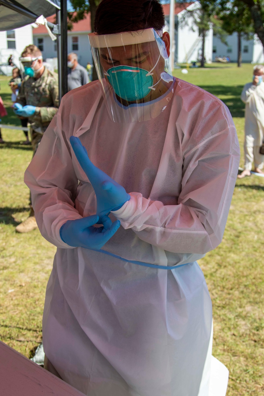 Task Force McCoy conducts COVID-19 Testing