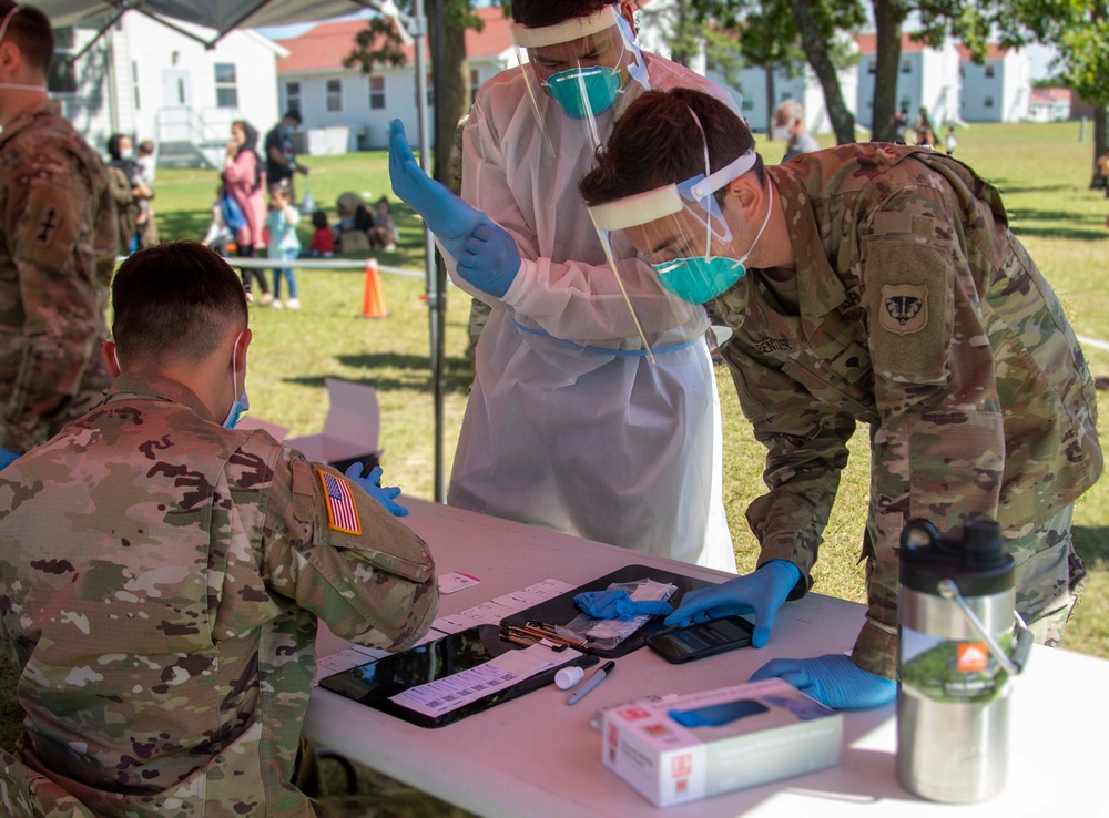 Task Force McCoy conducts COVID-19 Testing