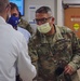 U.S. Army Major General Jeffrey P. Van visits with Southeast Health Hospital staff Leadership