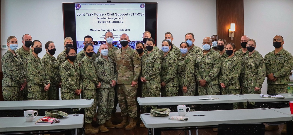 U.S. NORTHERN COMMAND SENDS COVID RELIEF SUPPORT TO OZARK, ALABAMA