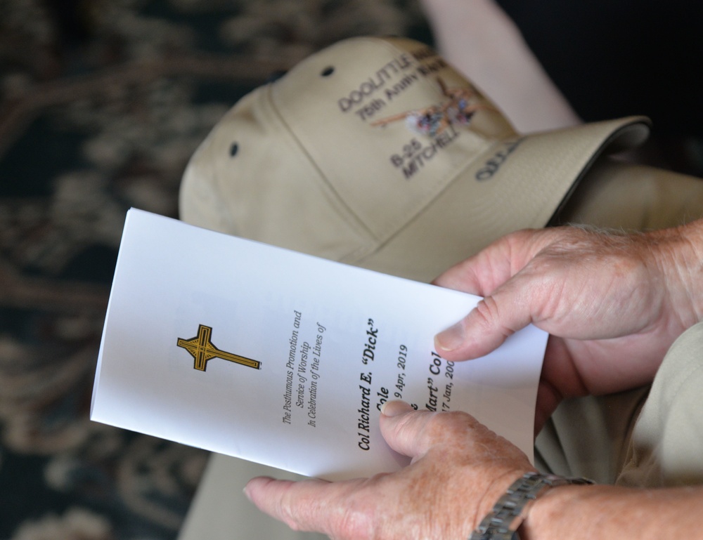 Air Force officials honor retired Col. Richard E. Cole