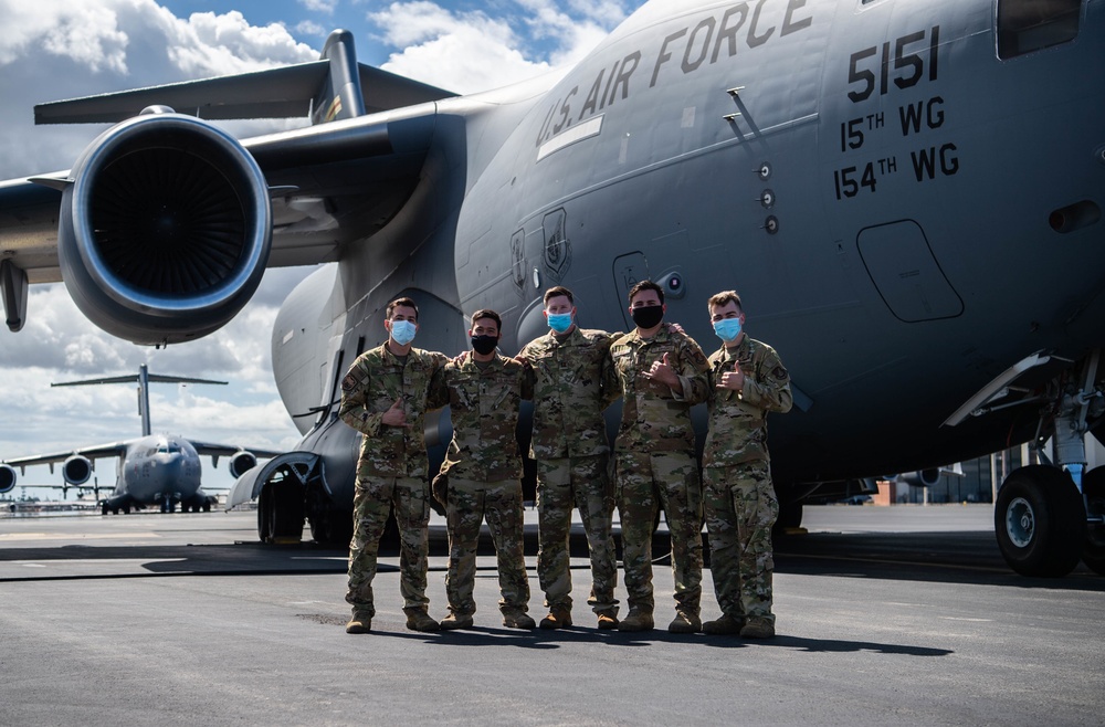 JBPHH Airmen support Afghanistan evacuation operations
