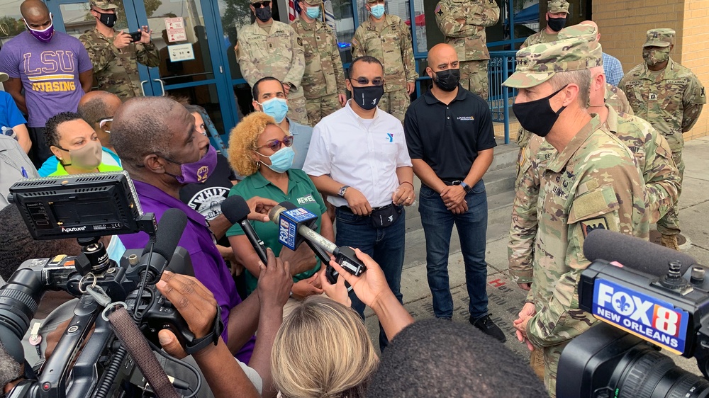 Thank your troops, community leaders tell National Guard chief in Louisiana