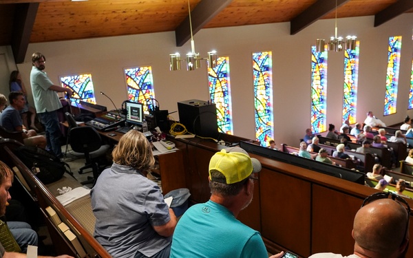 Pews Are Filled At Survivor Resource Meeting