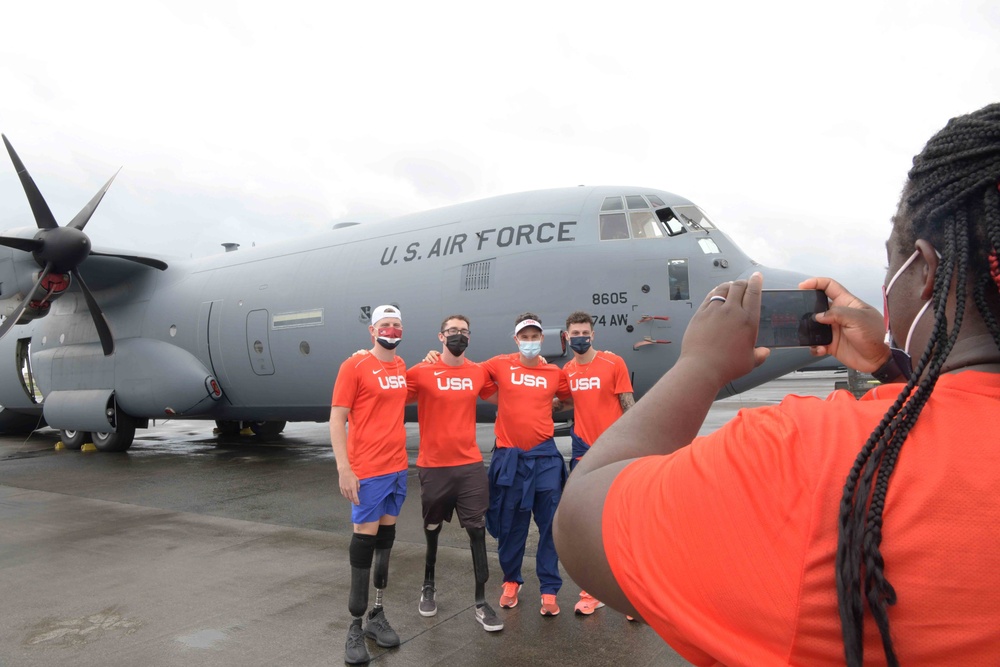 Yokota Air Base hosts Team USA Paralympians