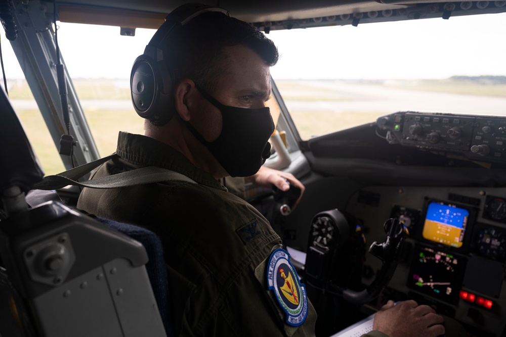 100 ARW commander makes first flight as wing commander