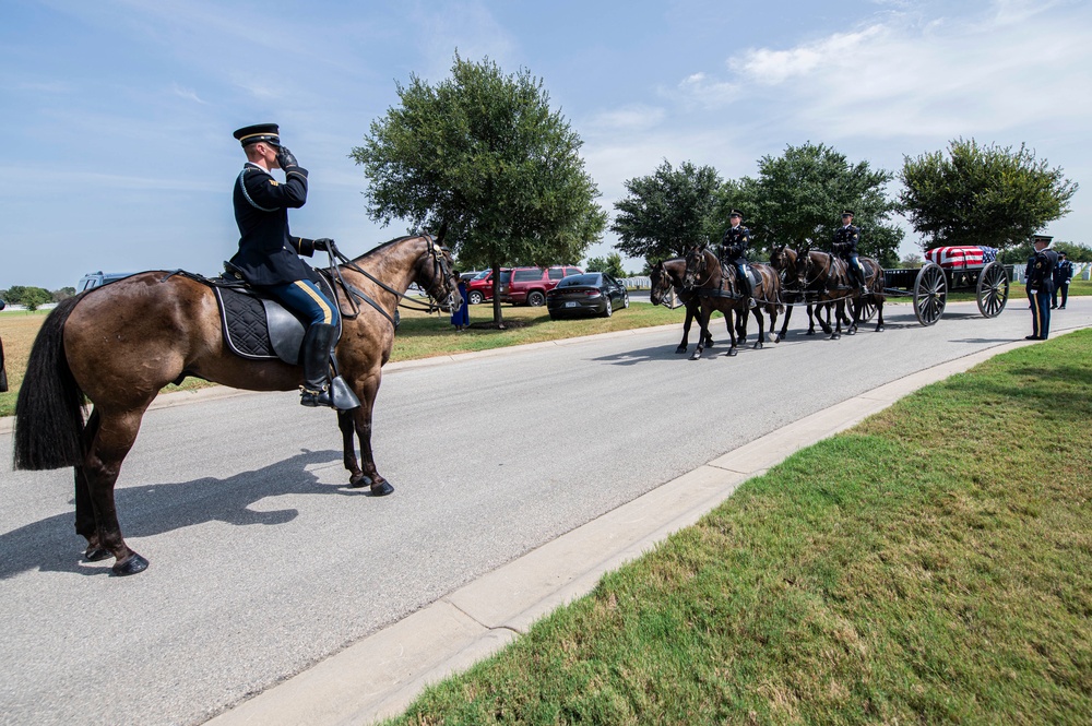 Col. Richard &quot;Dick&quot; Cole, last Doolittle Raider, laid to rest at Fort Sam Houston Cemetery