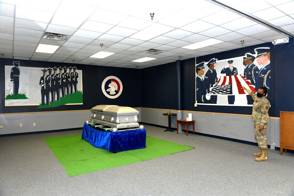 New mural pays tribute to Robins Honor Guard