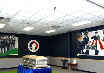 New mural pays tribute to Robins Honor Guard
