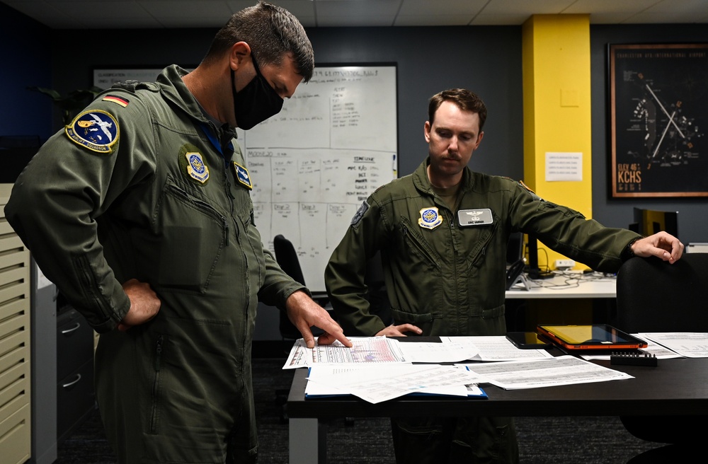 14th Airlift Squadron local sortie