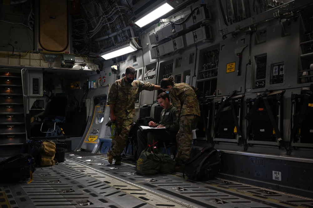 14th Airlift Squadron local sortie