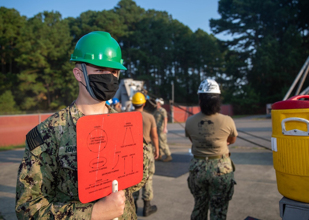 USS George Washington (CVN 73), Deck department Training