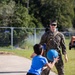 Marines Interact with Afghan Children