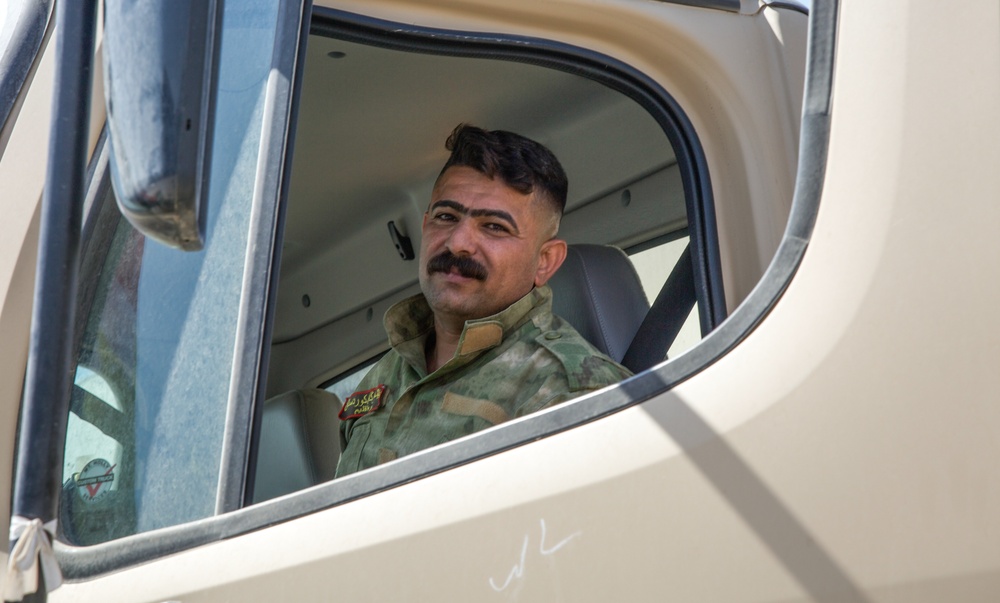 Coalition and Peshmerga Vehicle Divestment