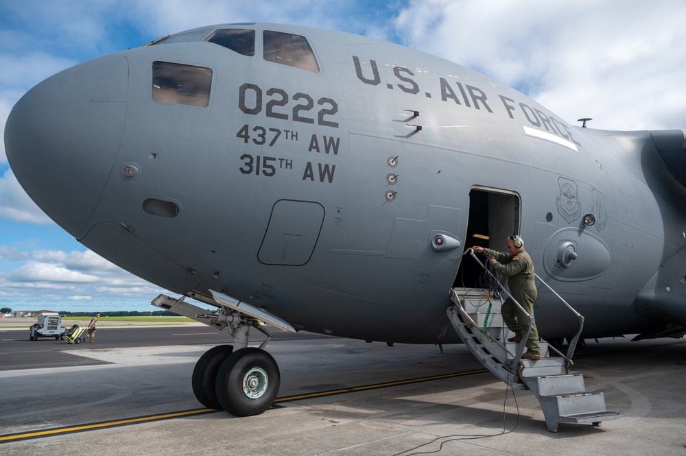 300th Airlift Squadron local sortie