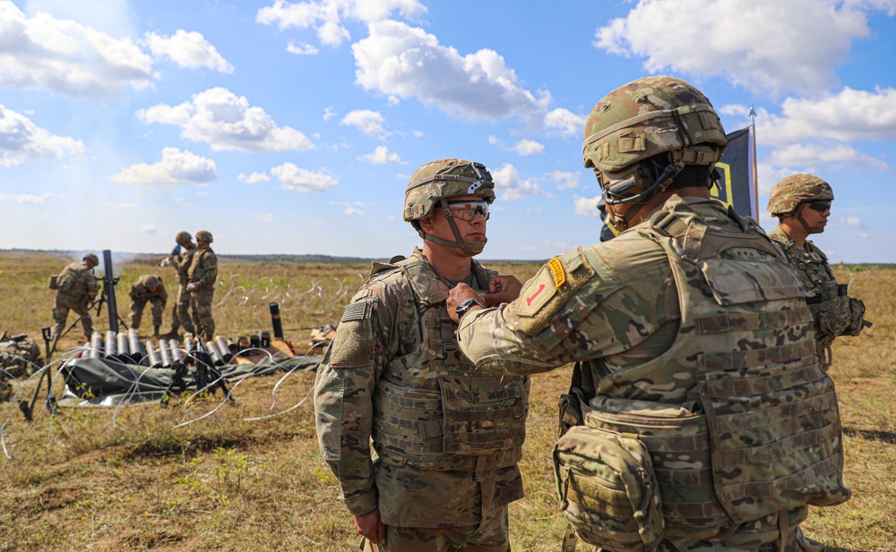 Hoplites conduct 120mm mortar direct-lay live fire at DPTA