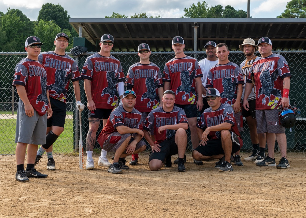 SJAFB intramural squadron softball teams benefit Airmen