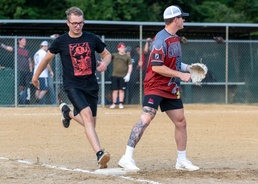 SJAFB intramural squadron softball teams benefit Airmen