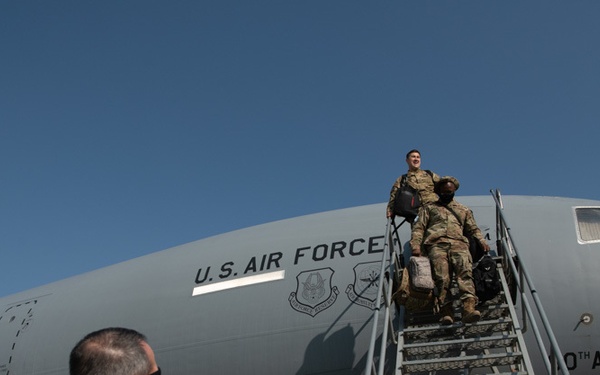 749th AMXS deployers return to Travis