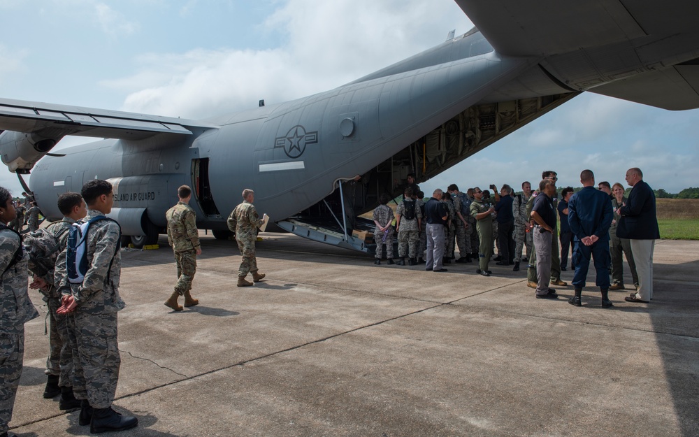 Assistant Secretary of the Air Force visits Civil Air Patrol cadets