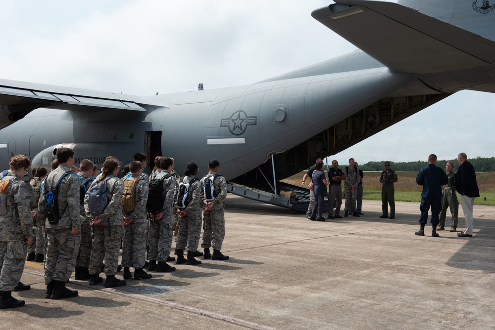 Assistant Secretary of the Air Force visits Civil Air Patrol cadets