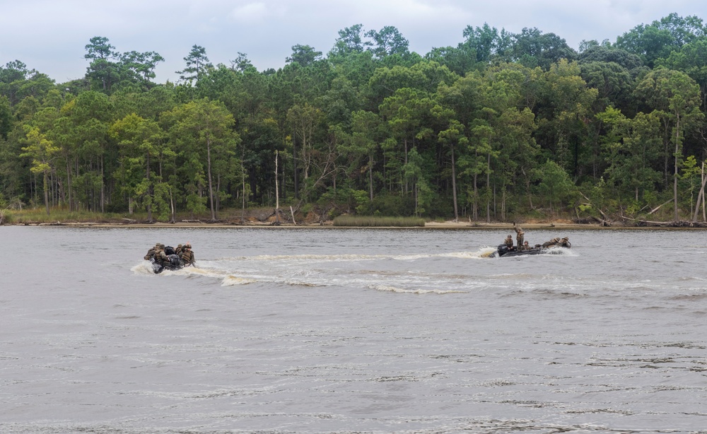 Ukraine Marines visit Camp Lejeune