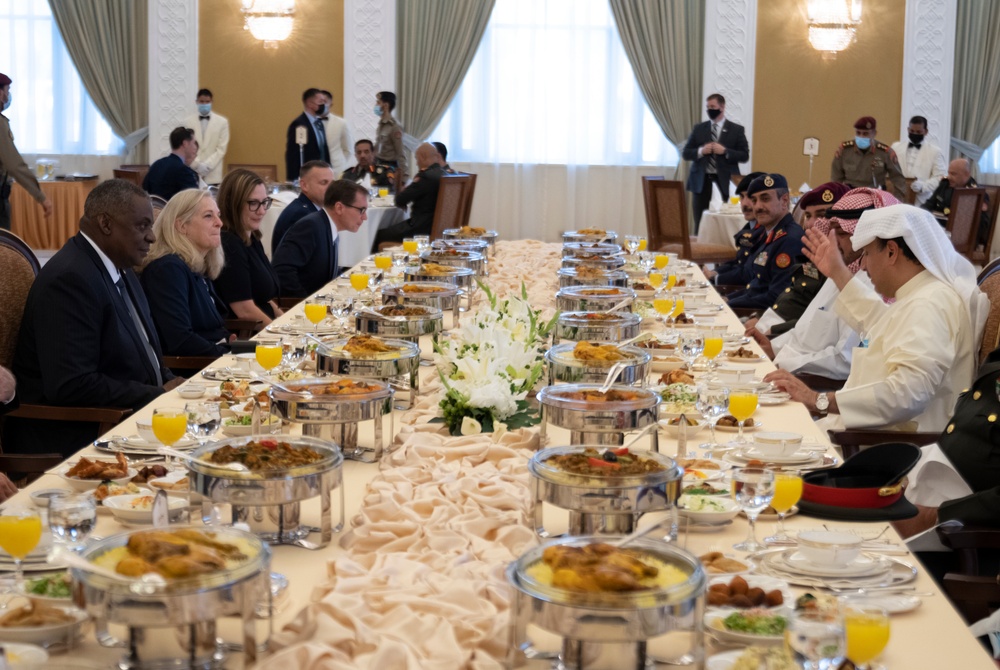 SECDEF Visits Bahrain and Kuwait