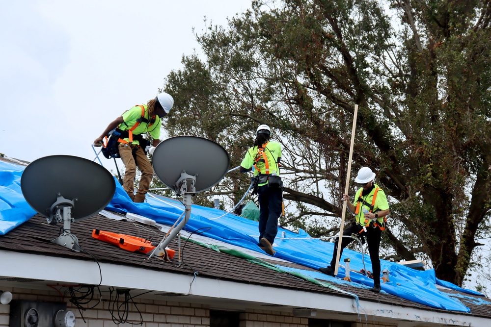 Hurricane Ida: USACE’s Blue Roof Program Begins