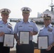 Coast Guard holds change-of-homeport ceremony for three Famous-class cutters