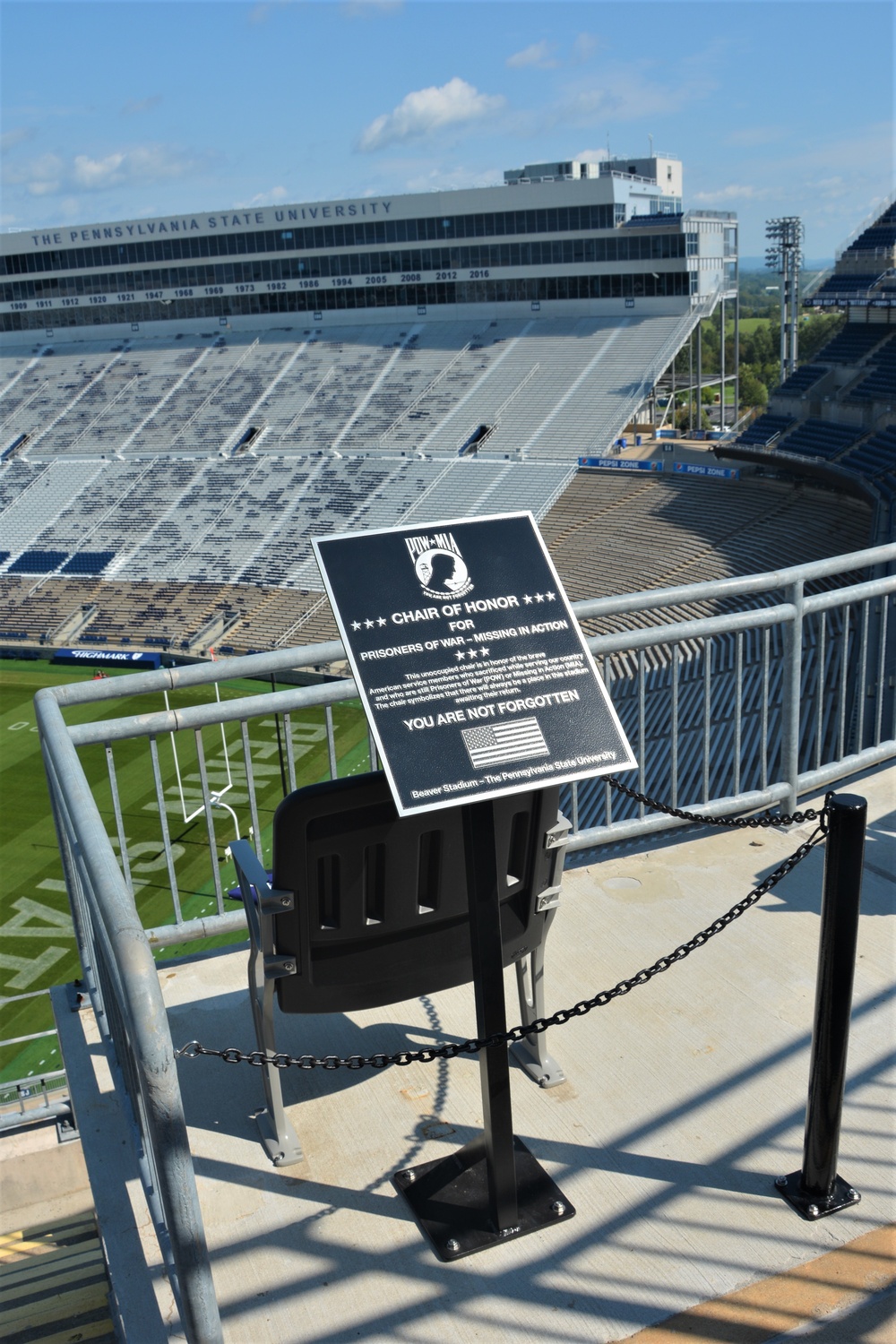 Penn State dedicates POW/MIA Chair of Honor