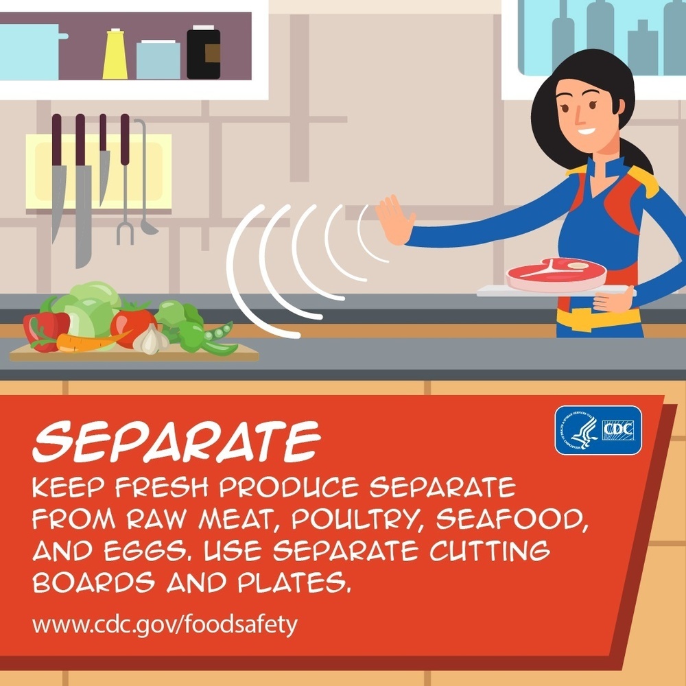 Food safety month: During September, commissaries join other government agencies in highlighting foodborne illness prevention