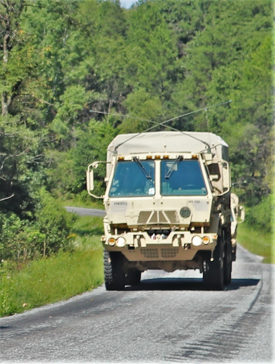 September 2021 training operations at Fort McCoy