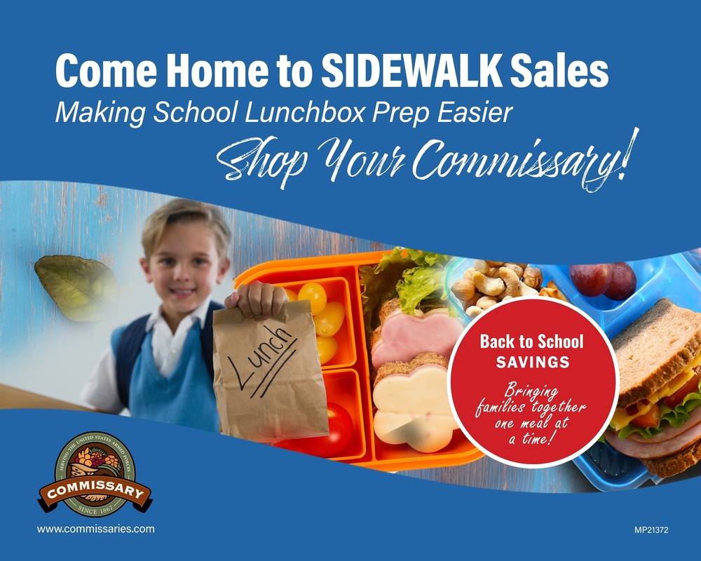 ‘Come Home’ to sidewalk sales: September event gives families a chance to save more as they stock up for school lunches
