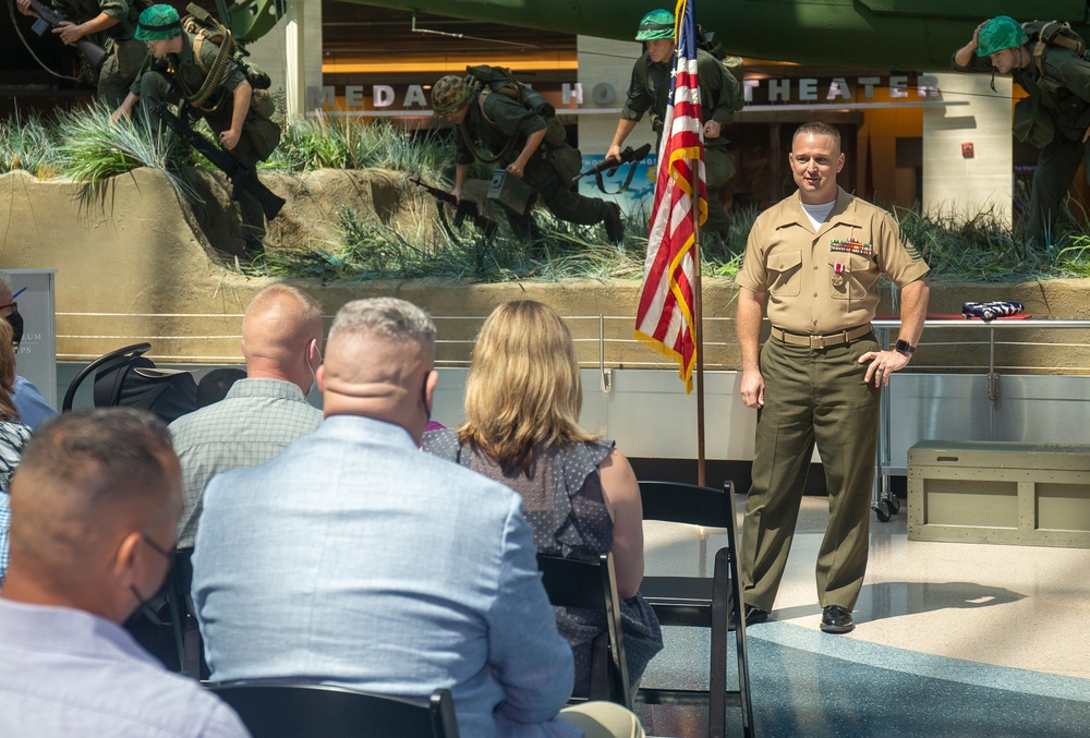 Master Gunnery Sgt. Kauppila Retirement Ceremony
