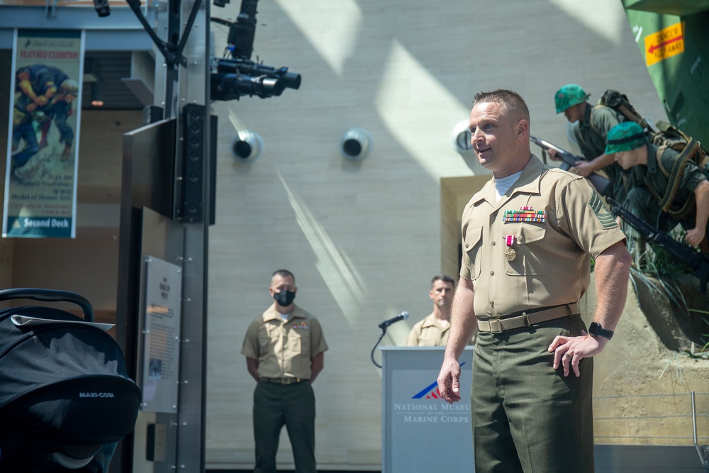 Master Gunnery Sgt. Kauppila Retirement Ceremony