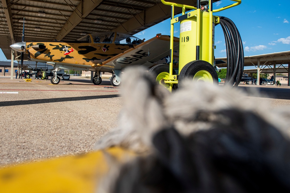 Laughlin flight line