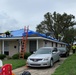 First Blue Roof Installation