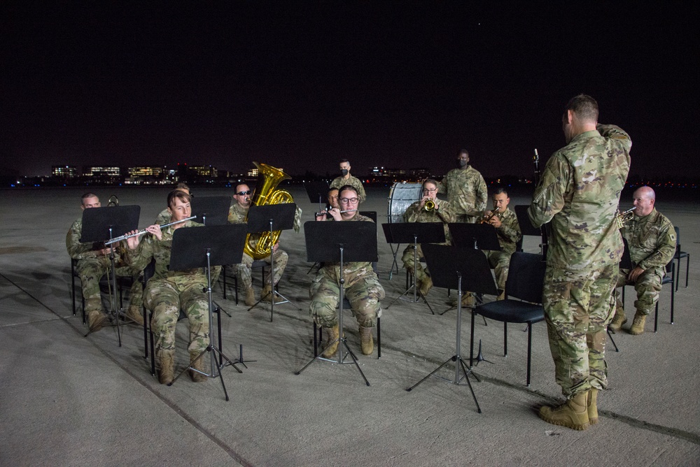 40th ID Bands Performes at Moffett Field