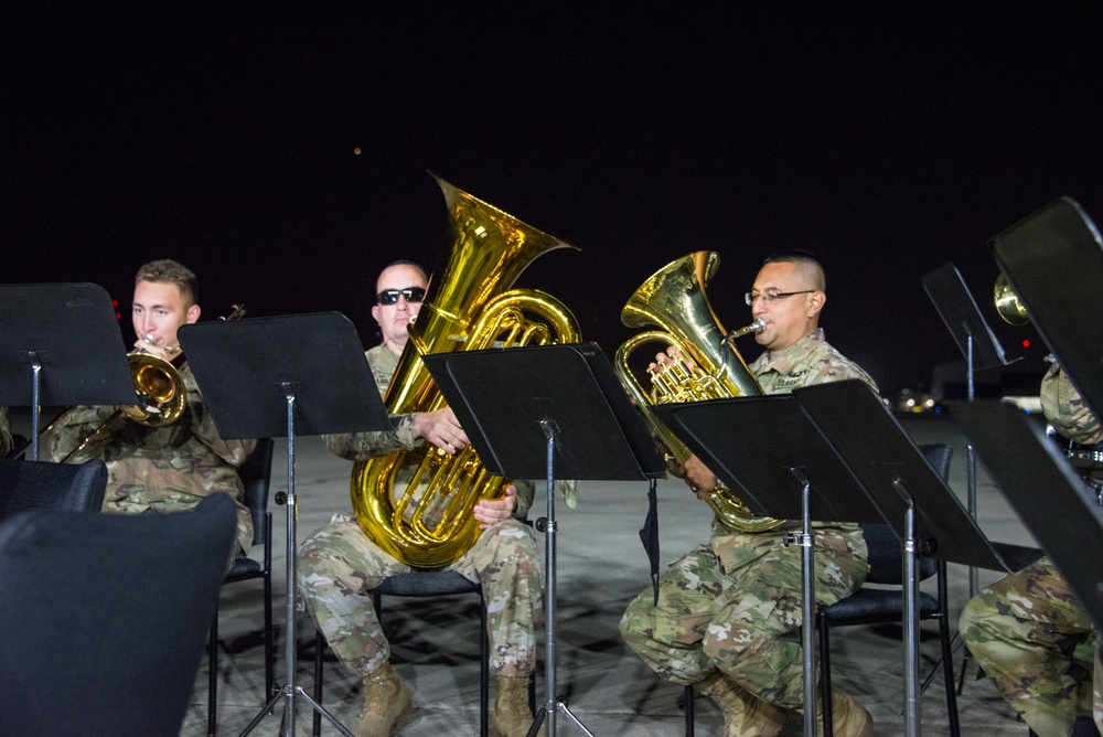 40th ID Bands Performes at Moffett Field