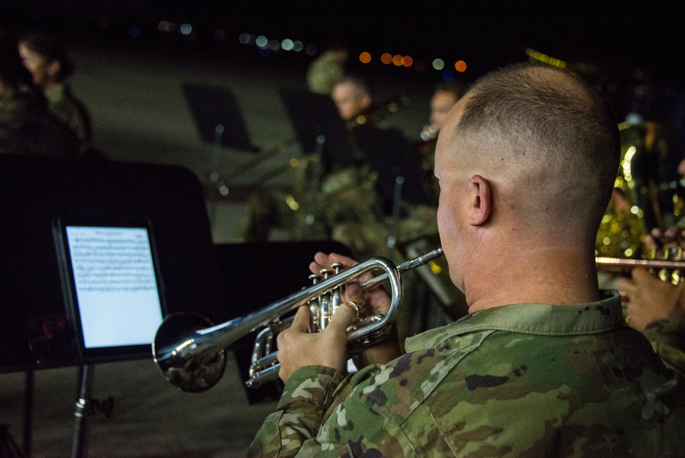 40th ID Bands Performes at Moffett Field