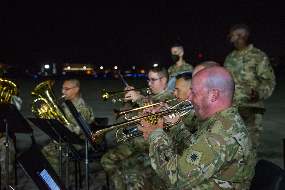 40th ID Bands Performes at Moffett Field