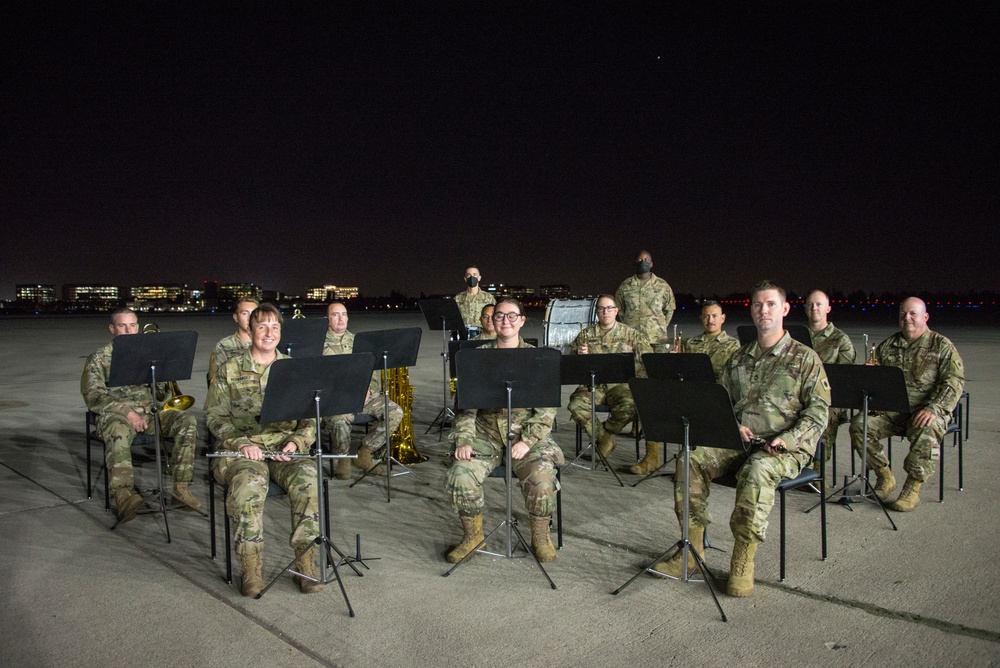 40th ID Bands Performes at Moffett Field