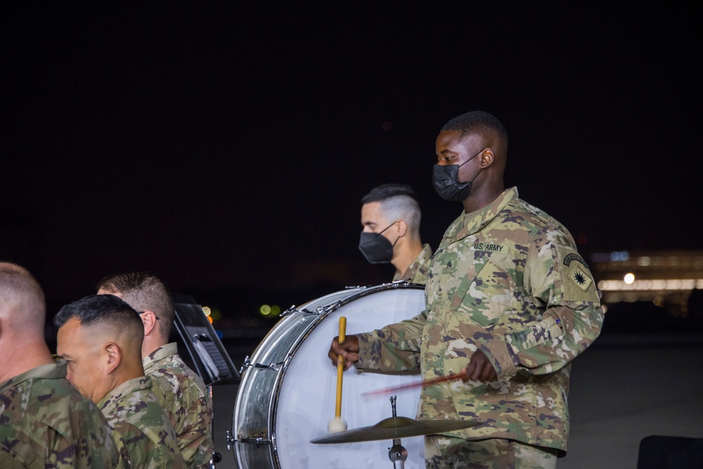 40th ID Bands Performes at Moffett Field