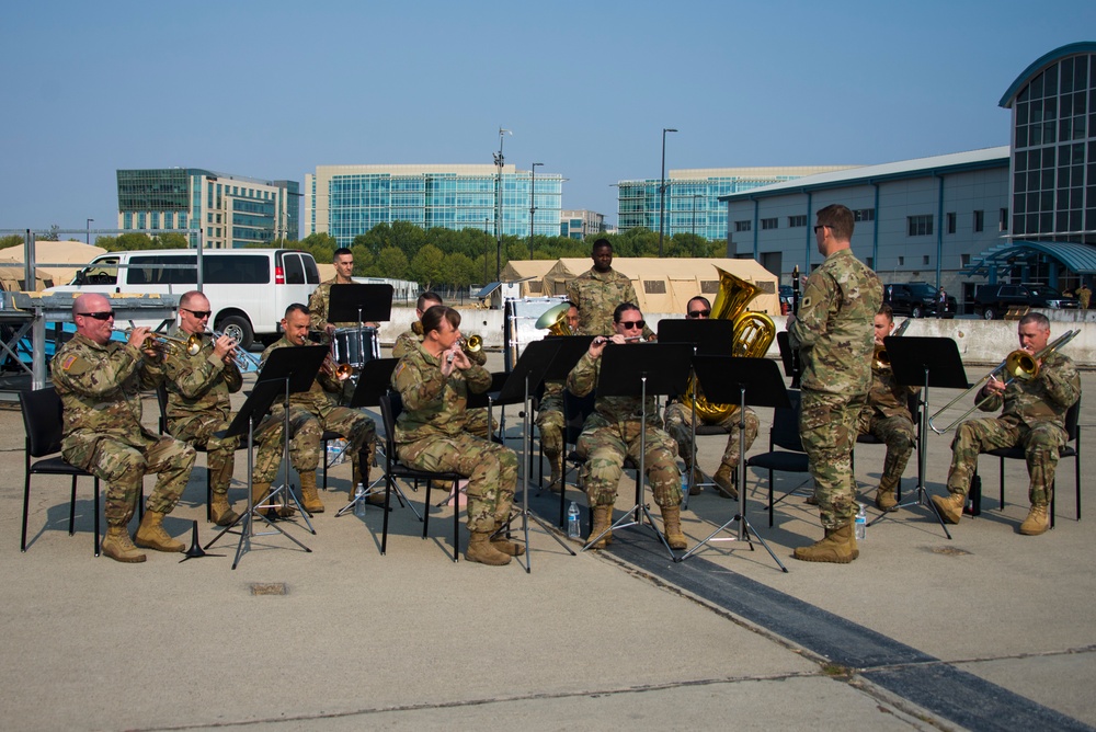 40th ID Bands Performes at Moffett Field